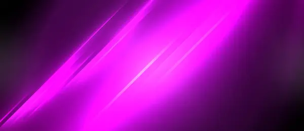 Vibrant Purple Light Illuminates Dark Backdrop Creating Mesmerizing Combination Colors — Stock Vector