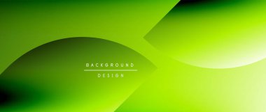 Posterler, kapaklar, afişler, broşürler, web siteleri için parlak renk çemberi ve yuvarlak element minimal geometrik soyut arkaplan