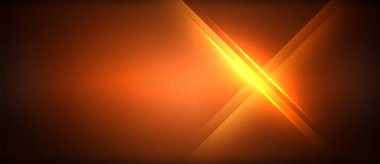 Kehribar ışığı karanlık gökyüzünü aydınlatıyor ve çarpıcı bir kontrastlık yaratıyor. Turuncu renk ufuktaki gün doğumunu andırıyor. Sahneye sıcak ve atmosferik bir his veriyor.