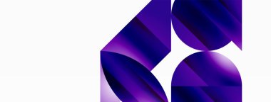 Serene gradyan şablonu. Çemberler ve üçgenler minimalist mükemmellikte karışıyor. Biçim ve renklerin nazik bir şekilde birleşmesi dengeli ama büyüleyici bir zemin oluşturur, modern karmaşıklığı somutlaştırır.