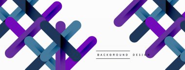 Geometrik soyut arkaplan tasarımı. Vektör illüstrasyonu