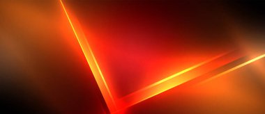 Neon dinamik köşegen ışık ışınları arka planı. Duvar kağıdı, bayrak, sunum, arkaplan için tekno dijital geometrik konsept tasarımı