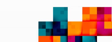 Dinamik renkli kareler arka plan. Duvar Kağıdı, Sancak, Arkaplan, Kart, Kitap İllüstrasyonu, İniş Sayfası