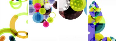 Geometrik soyut posterler dizisi. Duvar kağıdı, kartvizit, kapak, poster, afiş, broşür, başlık, web sitesi için soyut arkaplan