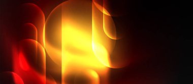 Neon sihirli ışık tasarımı. Duvar Kağıdı, Sancak, Arkaplan, Kart, Kitap İllüstrasyonu, İniş Sayfası