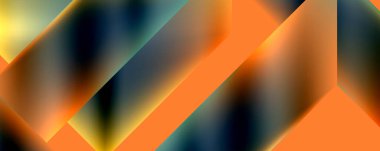 Renkli metalik geometrik şekiller. Duvar Kağıdı, Sancak, Arkaplan, Kart, Kitap İllüstrasyonu, İniş Sayfası