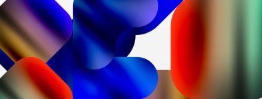 Geometrik soyut şekilli metalik sıvı rengi. Duvar Kağıdı, Sancak, Arkaplan, Kart, Kitap İllüstrasyonu, İniş Sayfası