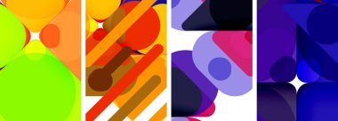 Duvar kağıdı, kartvizit, kapak, poster, afiş, broşür, başlık, web sitesi için geometrik ögeler