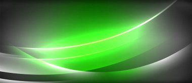 Resim, merkezinde girdap tasarımı olan yeşil ve siyah bir arkaplanı, sanat, grafik, görsel efektler ve desenleri gösteren elementleri içerir.