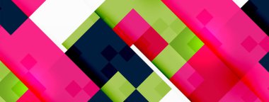 Dinamik renkli kareler arka plan. Duvar Kağıdı, Sancak, Arkaplan, Kart, Kitap İllüstrasyonu, İniş Sayfası