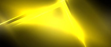 Neon dinamik köşegen ışık ışınları arka planı. Duvar kağıdı, bayrak, sunum, arkaplan için tekno dijital geometrik konsept tasarımı