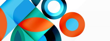 Çember ve taç yaprakları. Duvar kağıdı, Sancak, Arkaplan, Kart, Kitap İllüstrasyonu, İniş Sayfası için Geometrik güzel soyut şablon