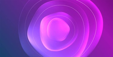 Parlak efektli, şeffaf, akışkan sıvı şekilleri geometrik arka plan. Dalgalı çizgiler yuvarlak. Duvar kağıdı, bayrak, arkaplan, kart, kitap illüstrasyonu için vektör illüstrasyonu, iniş sayfası