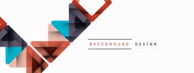 İş üçgeni ve kareler vektör soyut arkaplan. Duvar Kağıdı, Sancak, Arkaplan, Kart, Kitap İllüstrasyonu, İniş Sayfası