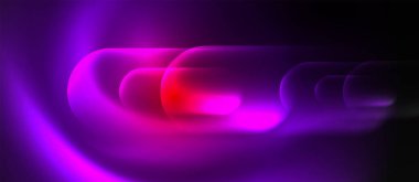 Neon sihirli ışık tasarımı. Duvar Kağıdı, Sancak, Arkaplan, Kart, Kitap İllüstrasyonu, İniş Sayfası