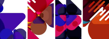 Duvar kağıdı, kartvizit, kapak, poster, afiş, broşür, başlık, web sitesi için geometrik ögeler