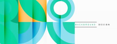 Çember ve taç yaprakları. Duvar kağıdı, Sancak, Arkaplan, Kart, Kitap İllüstrasyonu, İniş Sayfası için Geometrik güzel soyut şablon