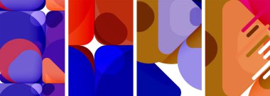 Duvar kağıdı, kartvizit, kapak, poster, afiş, broşür, başlık, web sitesi için geometrik ögeler