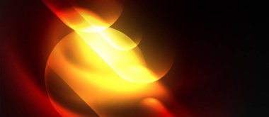 Neon sihirli ışık tasarımı. Duvar Kağıdı, Sancak, Arkaplan, Kart, Kitap İllüstrasyonu, İniş Sayfası