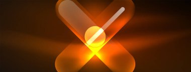 Soyut tasarım, neon ışıklı efektlerle titreşir. Karanlığın içinde büyüleyici bir parıltı yayar. Gözü canlı enerjisiyle büyüler. Cam daireler parlak ışık efektleri