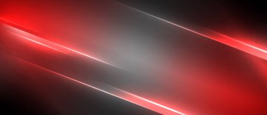 Neon dinamik köşegen ışık ışınları arka planı. Duvar kağıdı, bayrak, sunum, arkaplan için tekno dijital geometrik konsept tasarımı