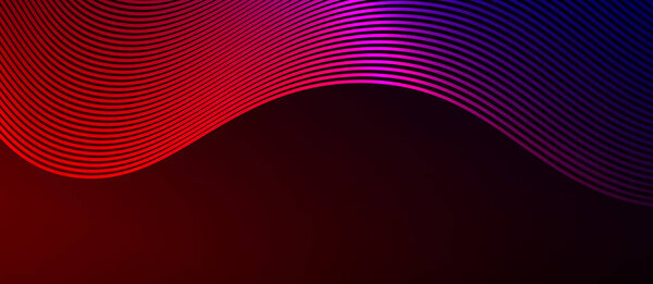 Динамическая волновая геометрическая конструкция. Векторная иллюстрация для обоев, баннера, фона, карты, книжной иллюстрации, целевой страницы