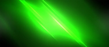 Neon dinamik köşegen ışık ışınları arka planı. Duvar kağıdı, bayrak, sunum, arkaplan için tekno dijital geometrik konsept tasarımı