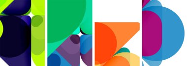 Duvar kağıdı, kartvizit, kapak, poster, afiş, broşür, başlık, web sitesi için geometrik ögeler