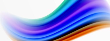 Gökkuşağı rengi ipekten bulanık arka plan beyaz, göz kamaştırıcı bir şekilde canlı arkaplan. Göz kamaştırıcı renk karışımı gökkuşağını, ipeksi ve zarif dalgalı deseni anımsatıyor.