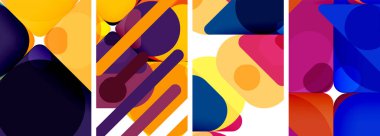 Duvar kağıdı, kartvizit, kapak, poster, afiş, broşür, başlık, web sitesi için geometrik ögeler