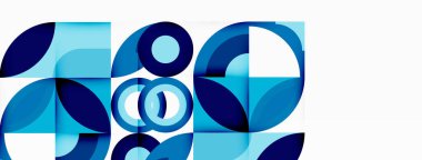 Çember ve taç yaprakları. Duvar kağıdı, Sancak, Arkaplan, Kart, Kitap İllüstrasyonu, İniş Sayfası için Geometrik güzel soyut şablon