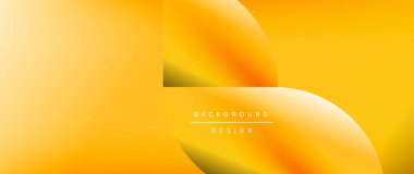 Posterler, kapaklar, afişler, broşürler, web siteleri için parlak renk çemberi ve yuvarlak element minimal geometrik soyut arkaplan