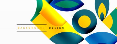 Çember ve taç yaprakları. Duvar kağıdı, Sancak, Arkaplan, Kart, Kitap İllüstrasyonu, İniş Sayfası için Geometrik güzel soyut şablon