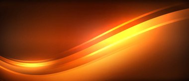 Neon parlayan daire ışınları, karanlıkta ışık saçan yuvarlak çizgiler, gezegen tarzı neon dalga çizgileri. Duvar kağıdı, afiş, arkaplan için enerji yüklü elektrik konsept tasarımı