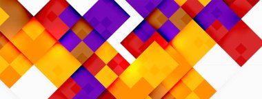 Dinamik renkli kareler arka plan. Duvar Kağıdı, Sancak, Arkaplan, Kart, Kitap İllüstrasyonu, İniş Sayfası