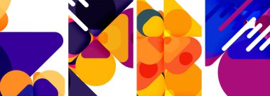 Duvar kağıdı, kartvizit, kapak, poster, afiş, broşür, başlık, web sitesi için geometrik ögeler