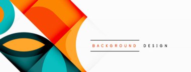 Çember ve taç yaprakları. Duvar kağıdı, Sancak, Arkaplan, Kart, Kitap İllüstrasyonu, İniş Sayfası için Geometrik güzel soyut şablon