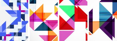 Duvar kağıdı, kartvizit, kapak, poster, afiş, broşür, başlık, web sitesi için üçgen poster