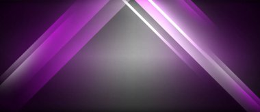 Neon parlayan daire ışınları, karanlıkta ışık saçan yuvarlak çizgiler, gezegen tarzı neon dalga çizgileri. Duvar kağıdı, afiş, arkaplan için enerji yüklü elektrik konsept tasarımı
