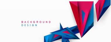 Minimum geometrik soyut arkaplan. Düşük poliamik dinamik üçgen tasarımı. Duvar kağıdı, afiş, arkaplan veya iniş için moda tekno iş şablonu