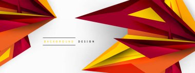 Minimum geometrik soyut arkaplan. Düşük poliamik dinamik üçgen tasarımı. Duvar kağıdı, afiş, arkaplan veya iniş için moda tekno iş şablonu