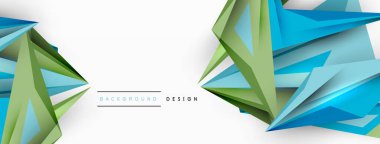 Minimum geometrik soyut arkaplan. Düşük poliamik dinamik üçgen tasarımı. Duvar kağıdı, afiş, arkaplan veya iniş için moda tekno iş şablonu