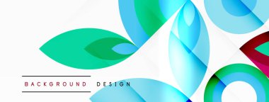 Çember ve taç yaprakları. Duvar kağıdı, Sancak, Arkaplan, Kart, Kitap İllüstrasyonu, İniş Sayfası için Geometrik güzel soyut şablon
