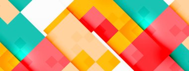 Dinamik renkli kareler arka plan. Duvar Kağıdı, Sancak, Arkaplan, Kart, Kitap İllüstrasyonu, İniş Sayfası
