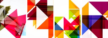 Duvar kağıdı, kartvizit, kapak, poster, afiş, broşür, başlık, web sitesi için üçgen poster