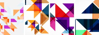 Duvar kağıdı, kartvizit, kapak, poster, afiş, broşür, başlık, web sitesi için üçgen poster