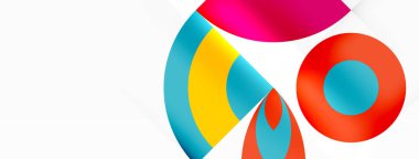 Çember ve taç yaprakları. Duvar kağıdı, Sancak, Arkaplan, Kart, Kitap İllüstrasyonu, İniş Sayfası için Geometrik güzel soyut şablon