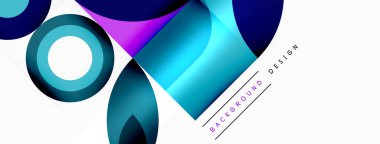 Çember ve taç yaprakları. Duvar kağıdı, Sancak, Arkaplan, Kart, Kitap İllüstrasyonu, İniş Sayfası için Geometrik güzel soyut şablon