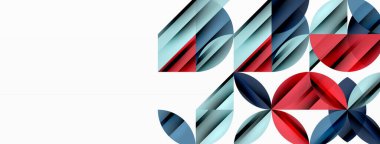 Çemberler ve yuvarlak şekiller geometrik minimum arkaplan