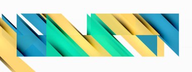 Hız ve spor geometrik arka plan. Duvar kağıdı, pankart, arkaplan veya iniş için renk çizgileri dinamik şablonu